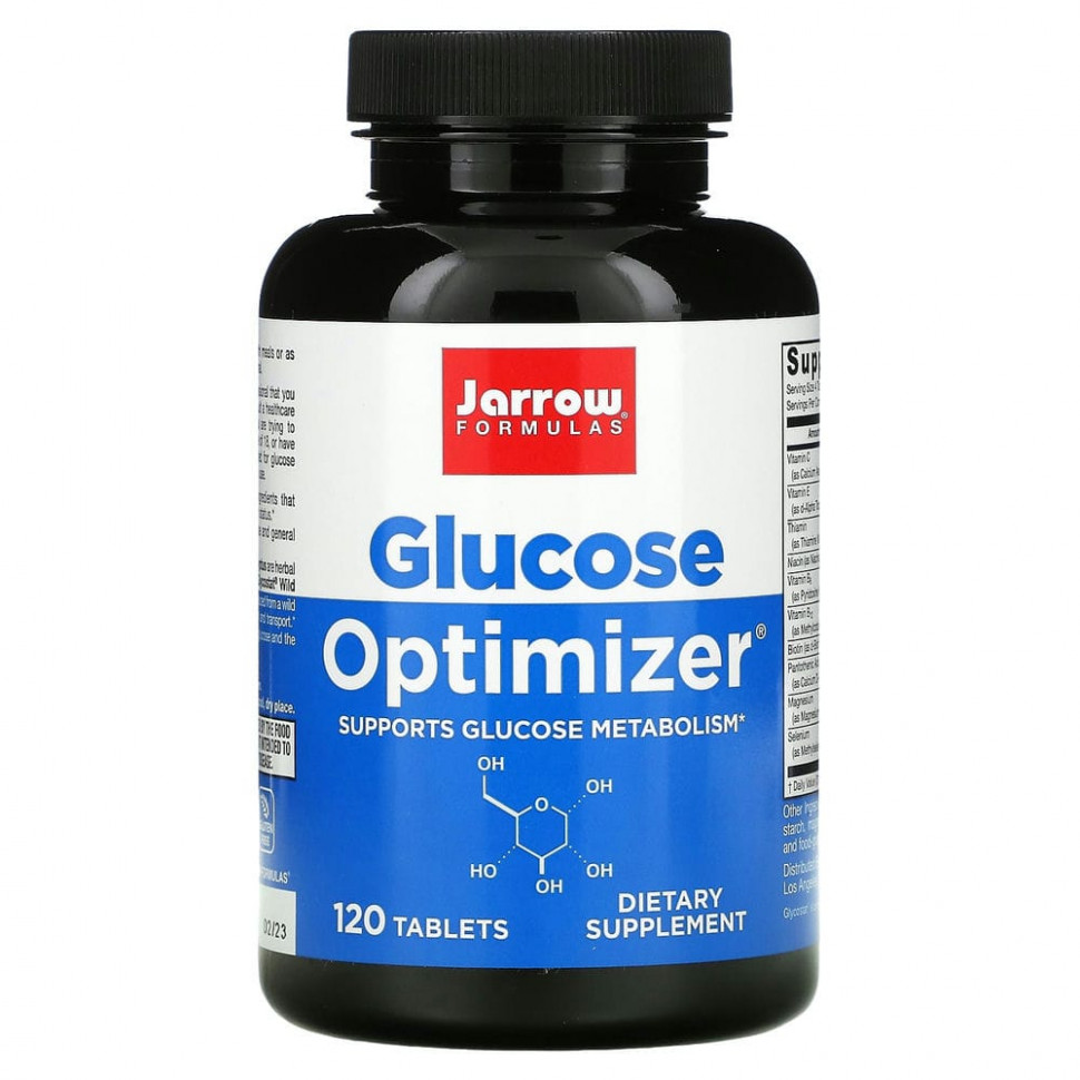  Jarrow Formulas, Glucose Optimizer, 120     -     , -, 