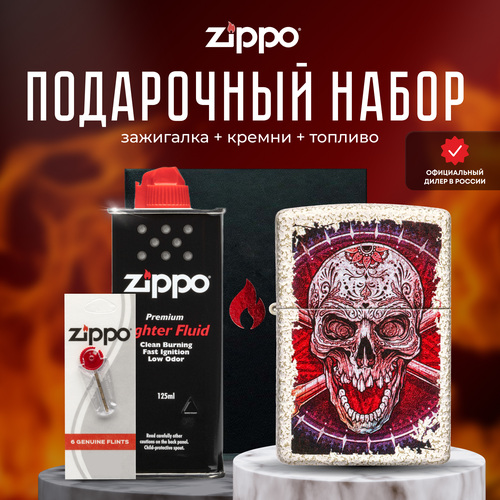   ZIPPO   (   Zippo 49410 Skull +  +  125  )   -     , -, 