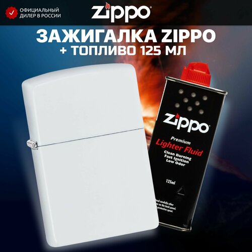    ZIPPO 214 Classic White Matte +     125    -     , -, 