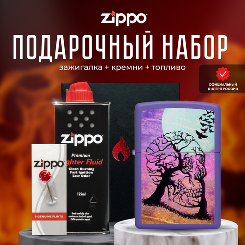   ZIPPO   (   Zippo 48638 Skull Tree Design +  +  125  )   -     , -, 