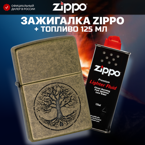   ZIPPO 29149 Classic,    Antique Brass +   125    -     , -, 