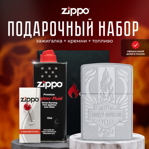   ZIPPO   (   Zippo 49660 Harley-Davidson +  +  125  )   -     , -, 