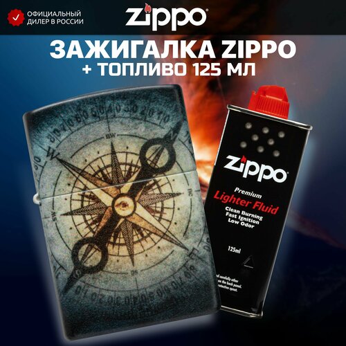    ZIPPO 48562 Compass Ghost +     125    -     , -, 