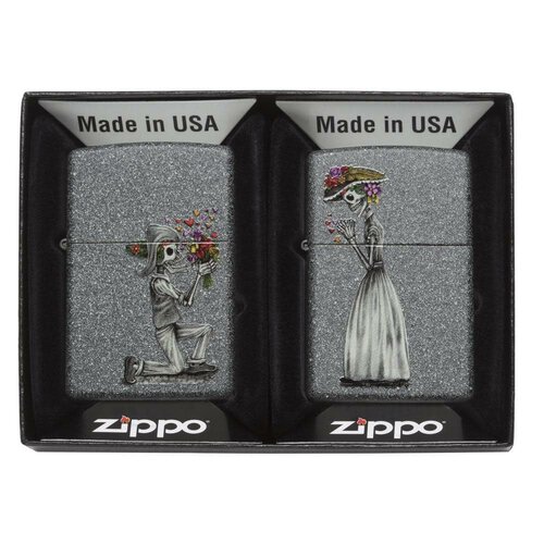  Zippo  Iron Stone Couple, 2  2 . 1 .   -     , -, 