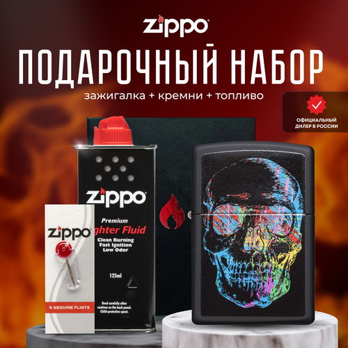   ZIPPO   (   Zippo 28042 Colorful Skull +  +  125  )   -     , -, 