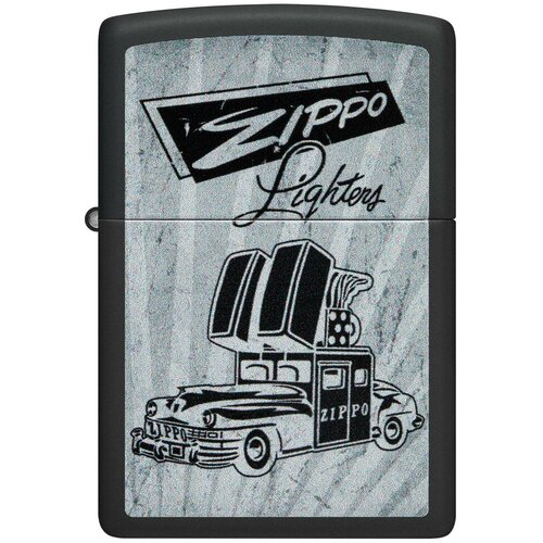     ZIPPO Classic 48572 Car Design   Black Matte -  ZIPPO   -     , -, 