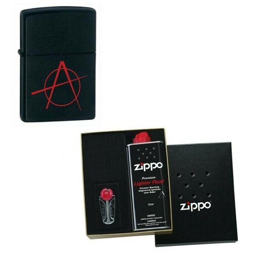  Zippo          Anarchy Black Matte 125  280    -     , -, 