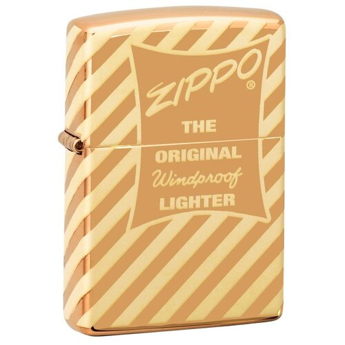     ZIPPO 49075 Vintage Zippo Box Top   High Polish Brass   -     , -, 