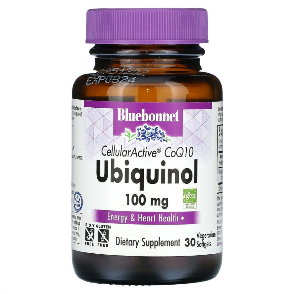  Bluebonnet Nutrition, CellularActive CoQ10, , 100 , 30      -     , -, 