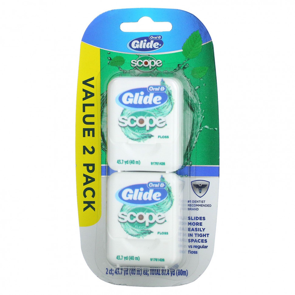  Oral-B, Glide,   , 2 , 40  (43,7 )     -     , -, 