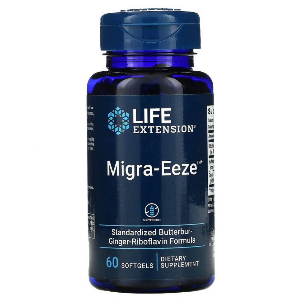  Life Extension, Migra-Eeze, 60      -     , -, 