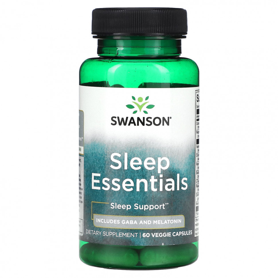  Swanson, Sleep Essentials, 60    Iherb ()  