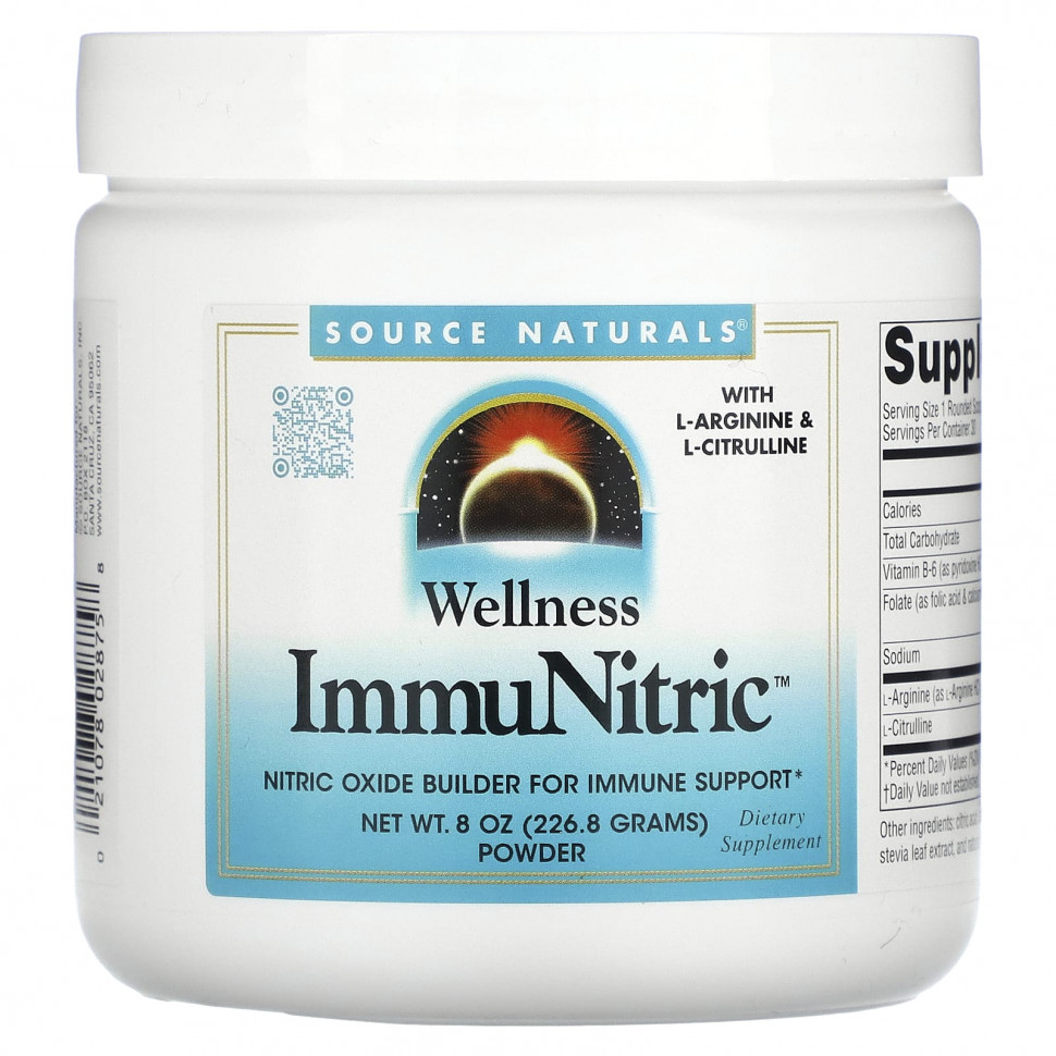  Source Naturals, Wellness, ImmuNitric  , 226,8  (8 )    -     , -, 