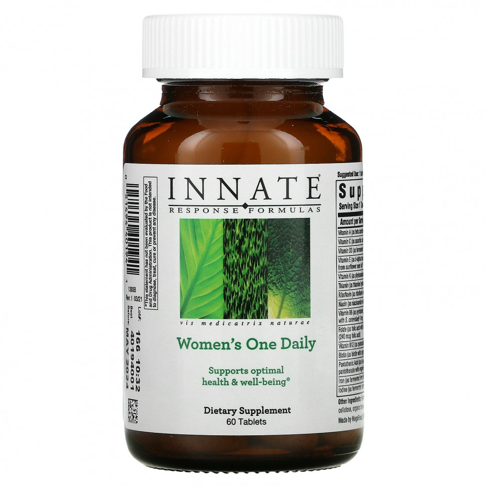  Innate Response Formulas, Women's One Daily, 60     -     , -, 