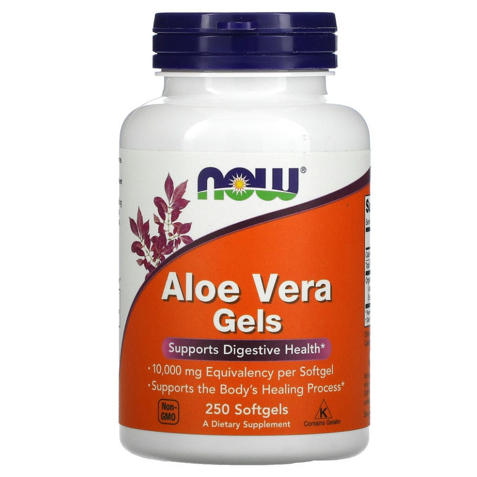  NOW Foods, Aloe Vera Gels, 250       -     , -, 