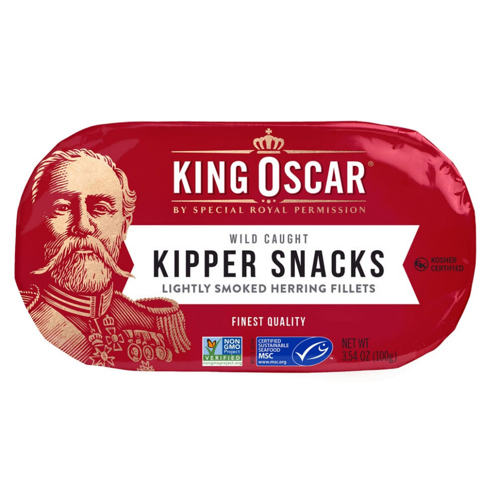  King Oscar, Kipper Snacks,   , 100  (3,54 )    -     , -, 