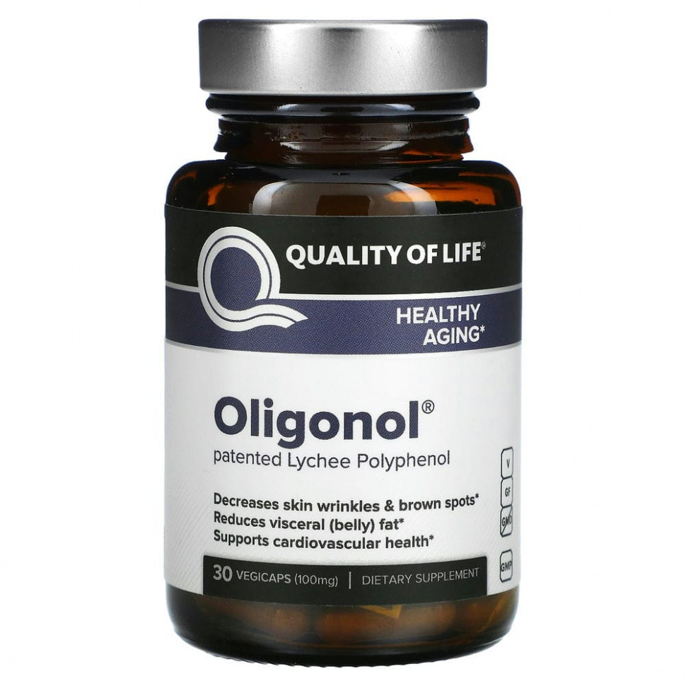  Quality of Life Labs, Oligonol, 100 , 30      -     , -, 