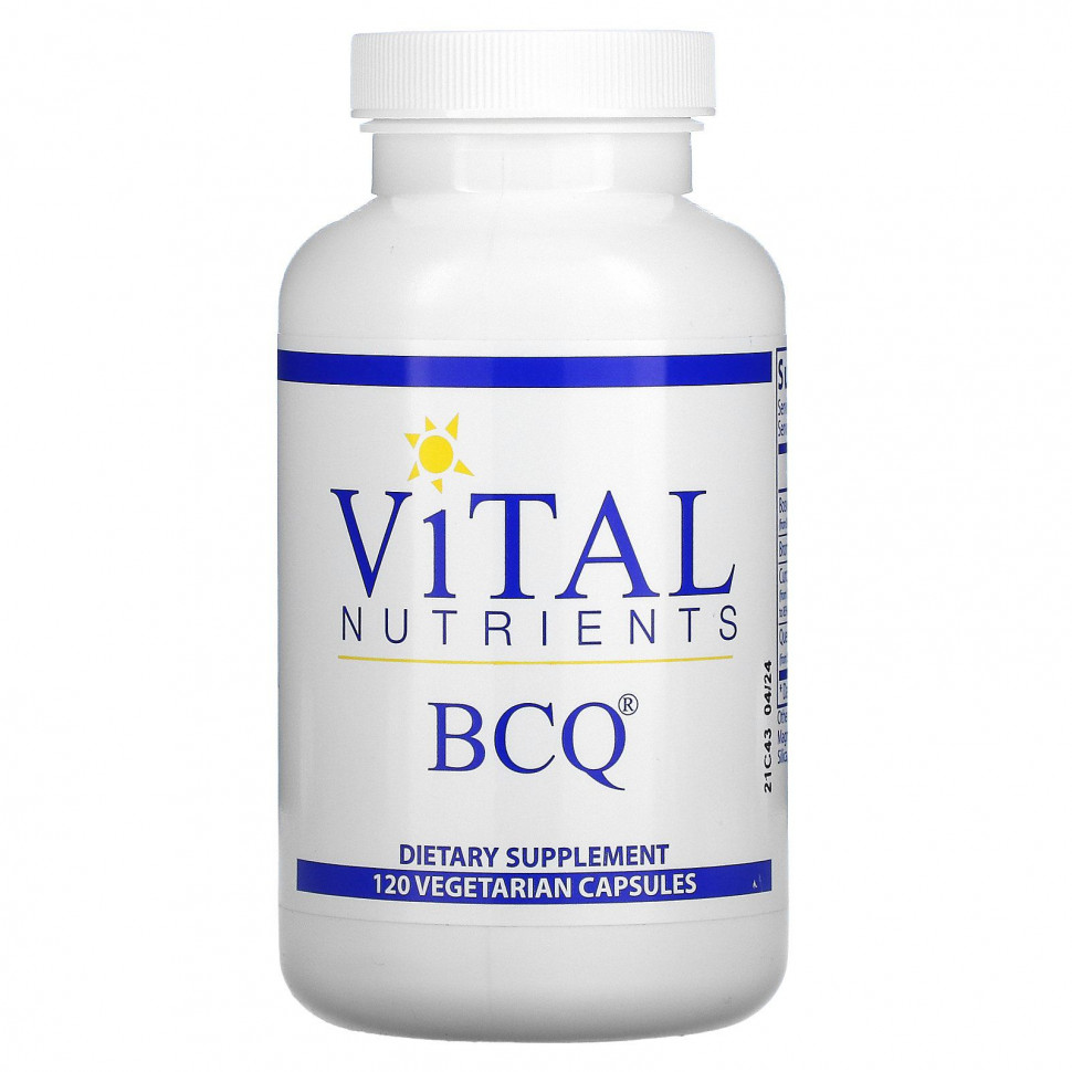  Vital Nutrients, BCQ, 120      -     , -, 