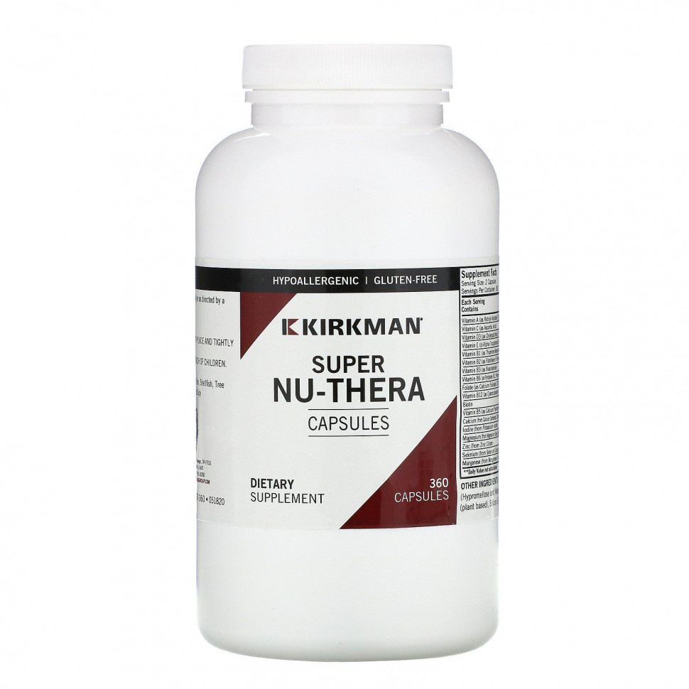  Kirkman Labs, Super Nu-Thera, 360     -     , -, 