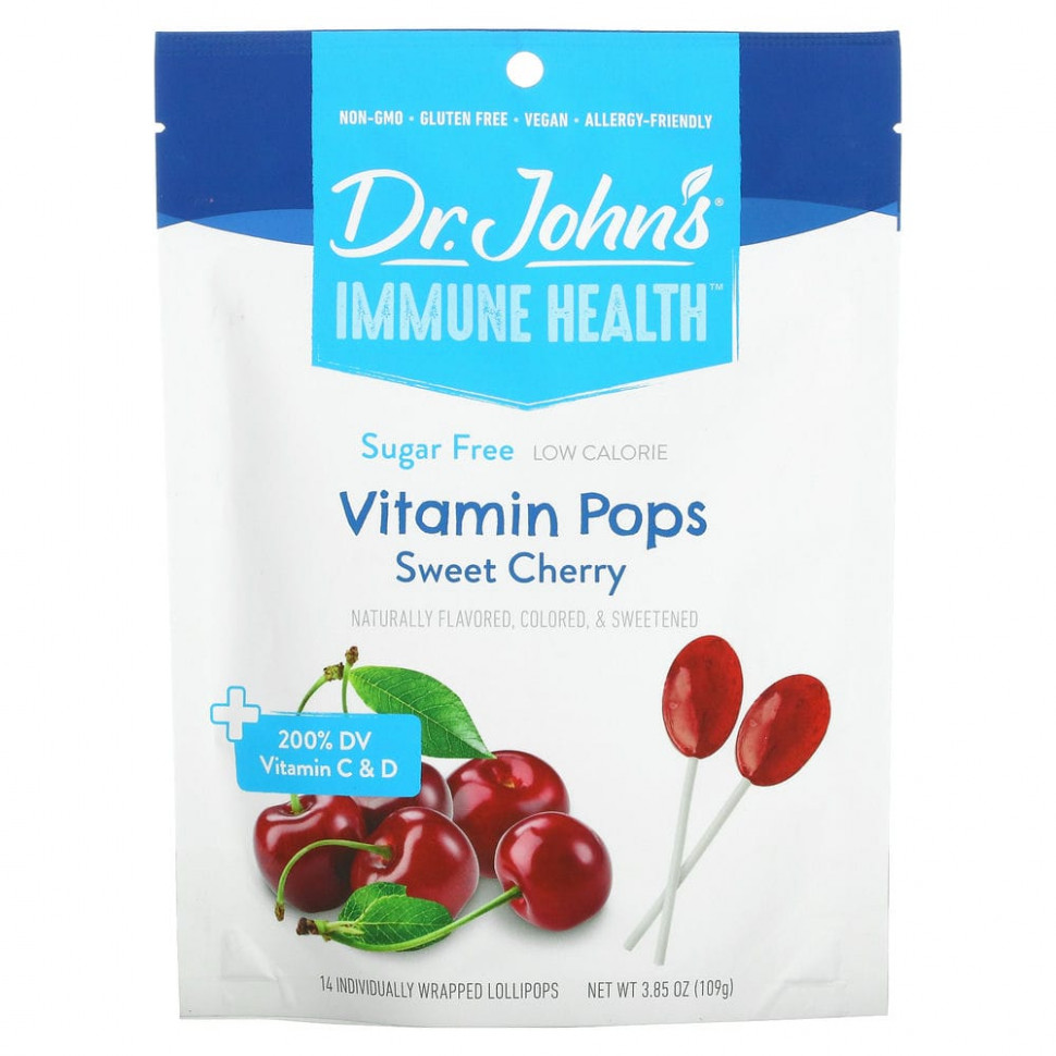  Dr. John's Healthy Sweets, Immune Health,    , + 200%    C  D, ,  , 14      , 109  (3,85 )    -     , -, 