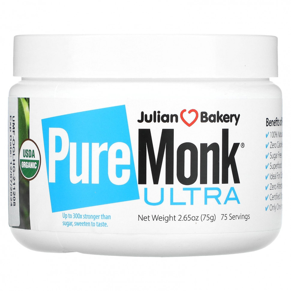  Julian Bakery, Pure Monk Ultra, 75  (2,65 )    -     , -, 