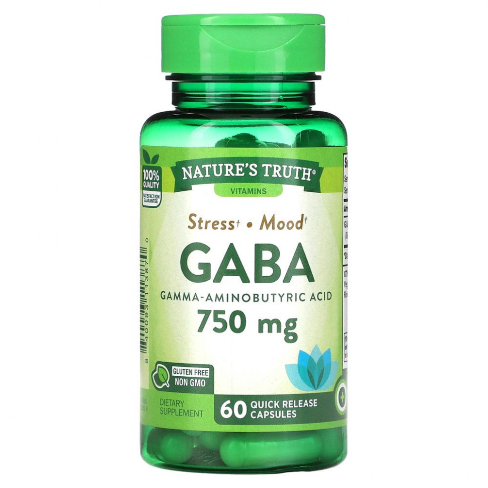  Nature's Truth, Gaba, - , 750 , 60        -     , -, 