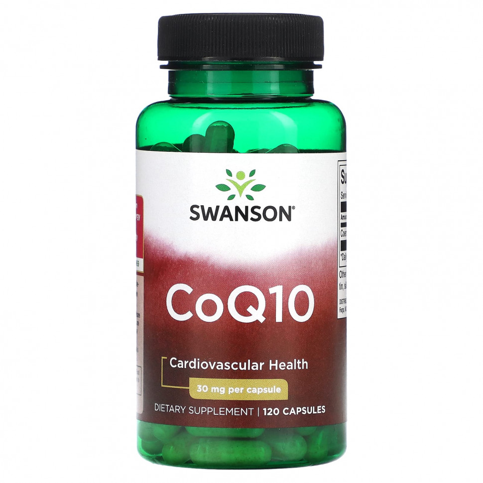  Swanson, CoQ10, 30 , 120     -     , -, 