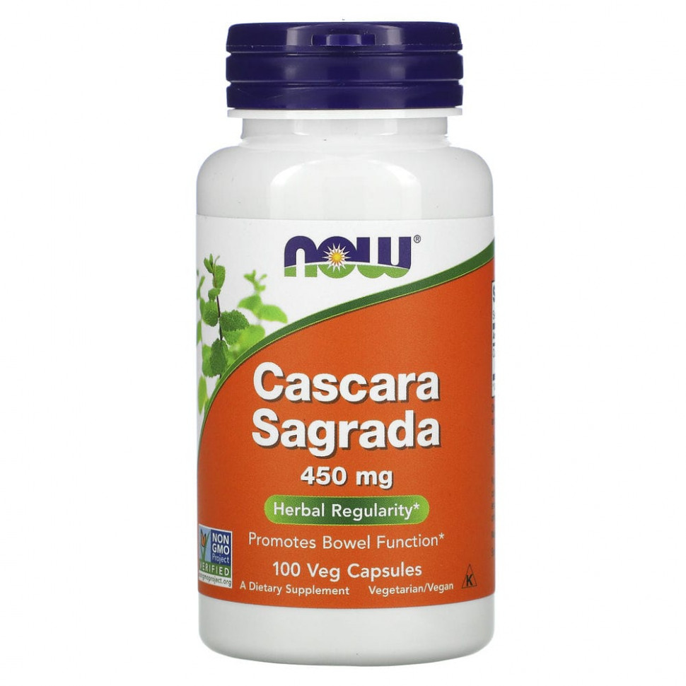  NOW Foods,  (Cascara Sagrada), 450 , 100      -     , -, 