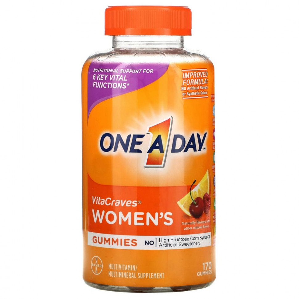  One-A-Day, VitaCraves  ,    , 170      -     , -, 