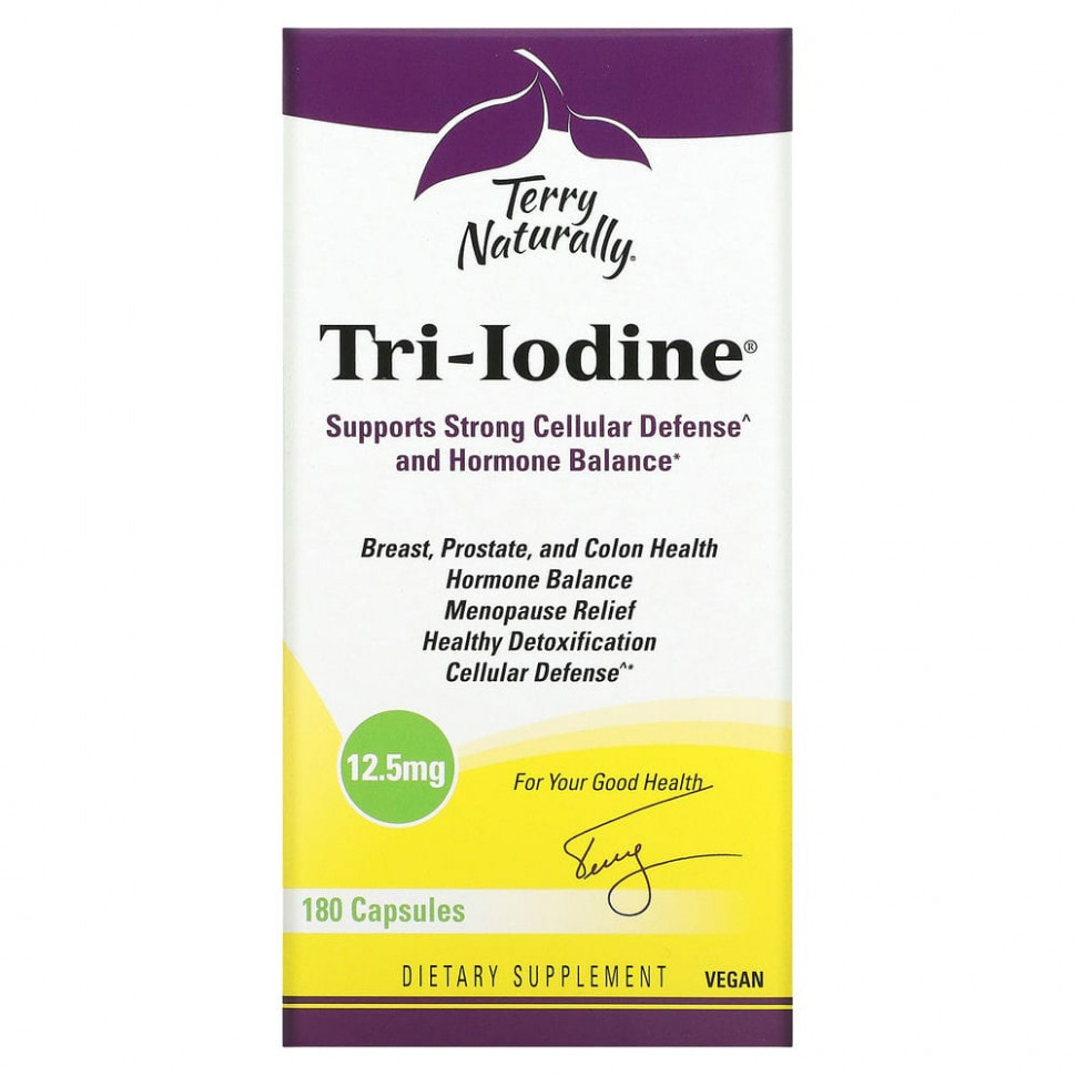  Terry Naturally, Tri-Iodine, 12,5 , 180     -     , -, 