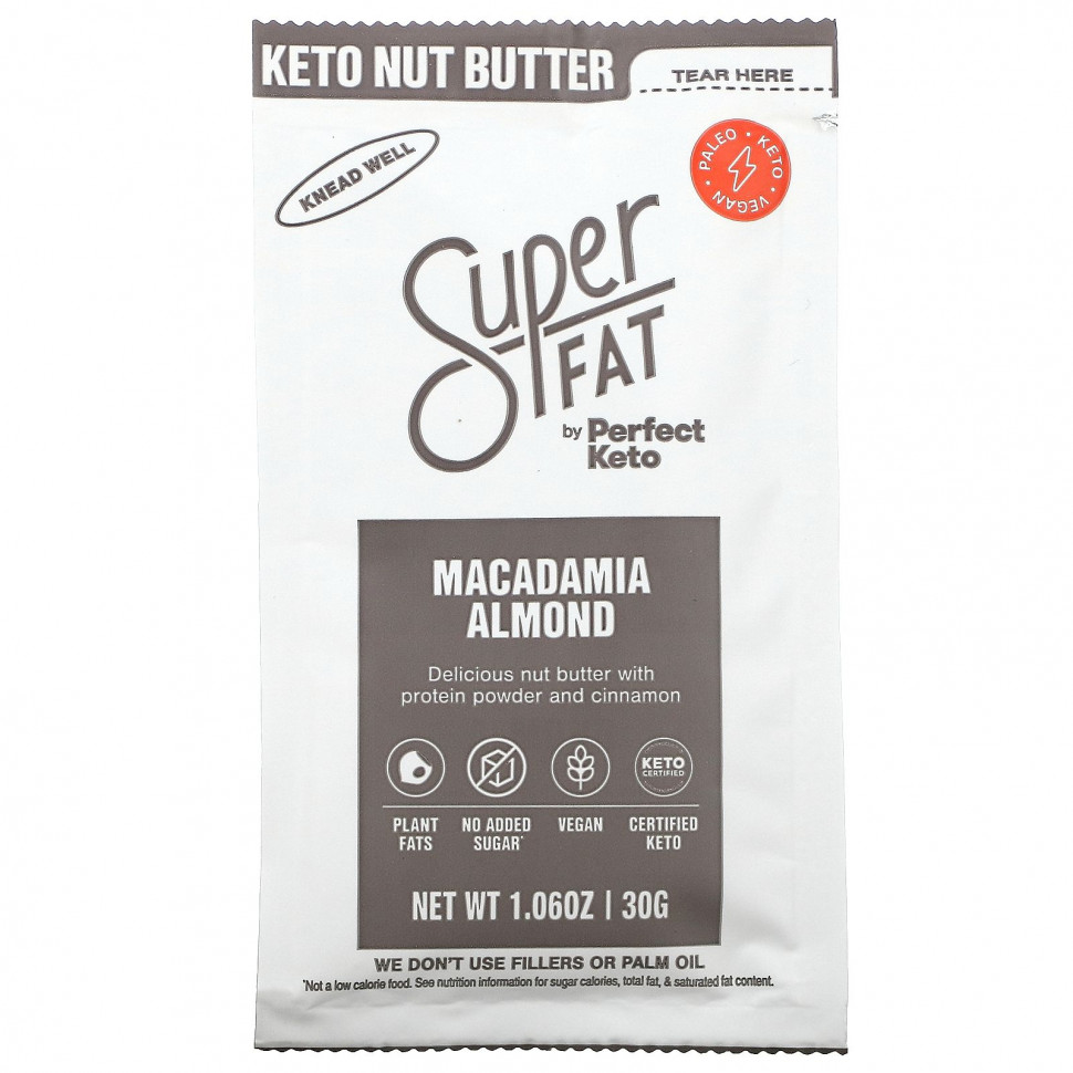  SuperFat, Keto Nut Butter,  , 30  (1,06 )    -     , -, 