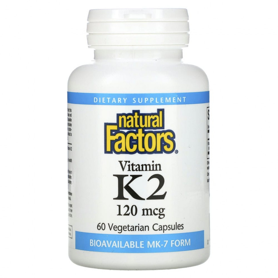  Natural Factors,  K2, 100 , 60      -     , -, 