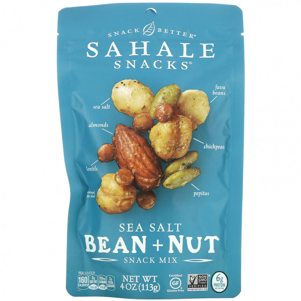  Sahale Snacks, Snack Mix,    , 4  (113 )    -     , -, 