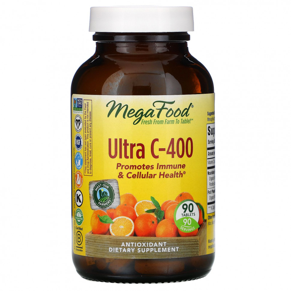  MegaFood, Ultra C-400, 90     -     , -, 