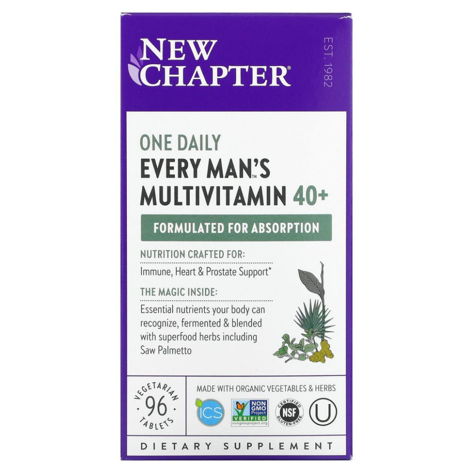  New Chapter, Every Man,       40 , 96      -     , -, 