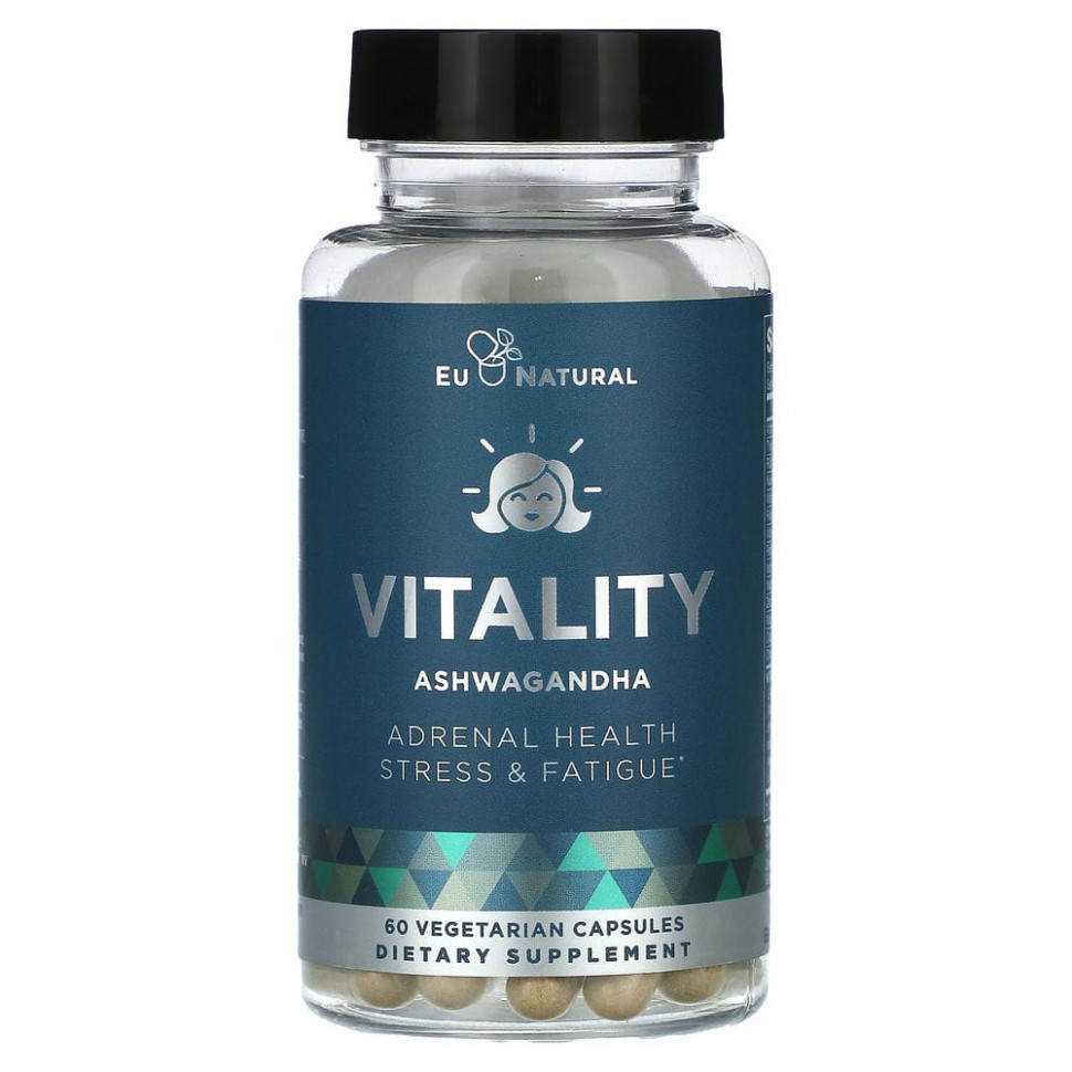  Eu Natural, Vitality Ashwagandha, 60      -     , -, 