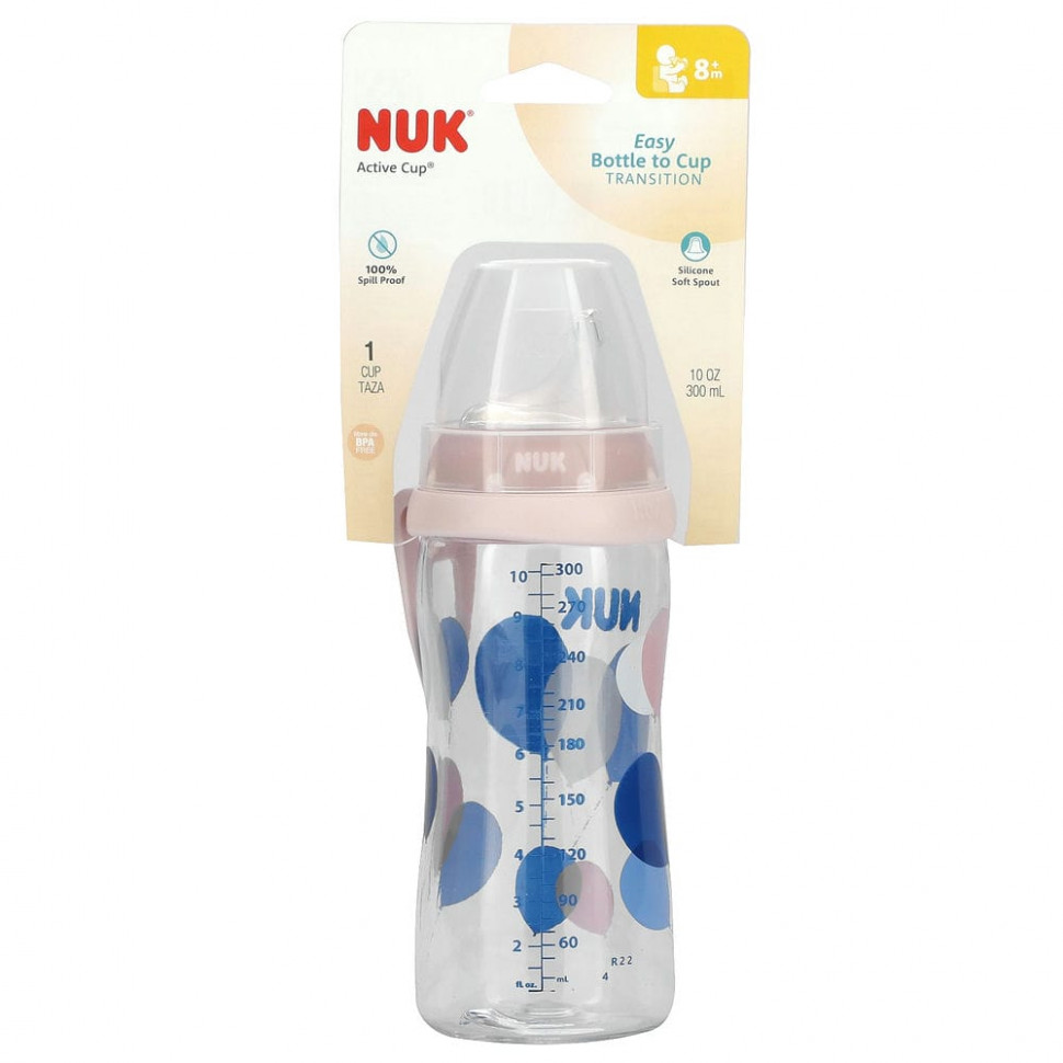  NUK, Active Cup,    8 , , 300  (10 )    -     , -, 