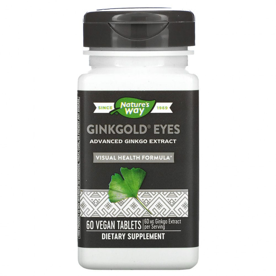  Nature's Way, Ginkgold Eyes, 60    Iherb ()  