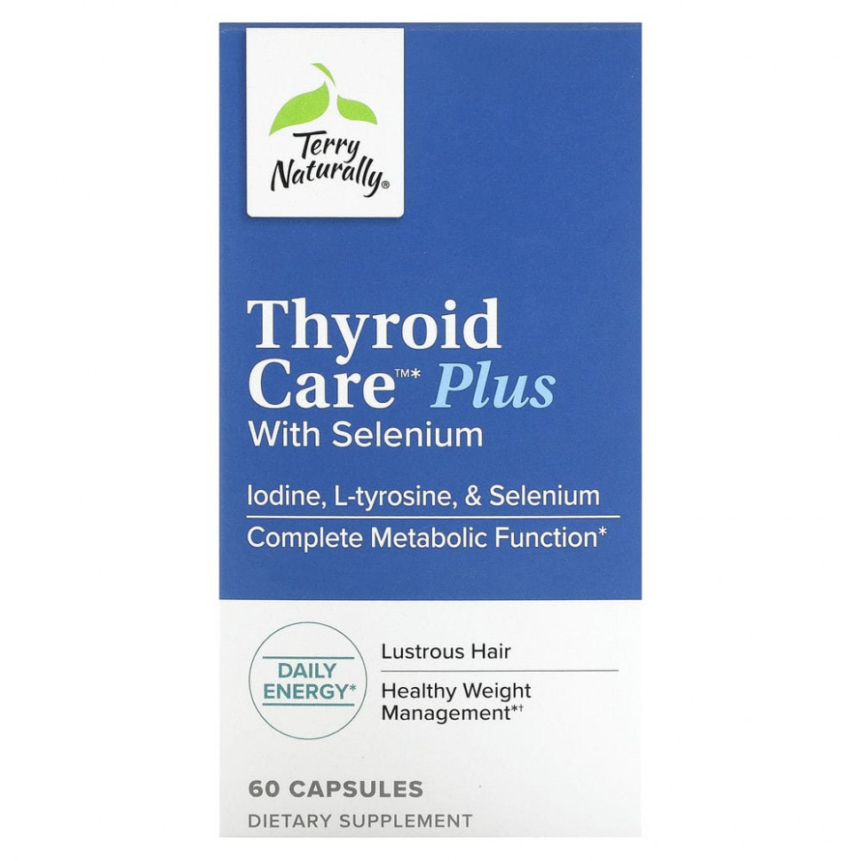  Terry Naturally, Thyroid Care Plus,    , 60     -     , -, 