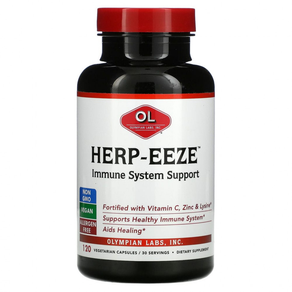  Olympian Labs, Herp-Eeze, 120      -     , -, 