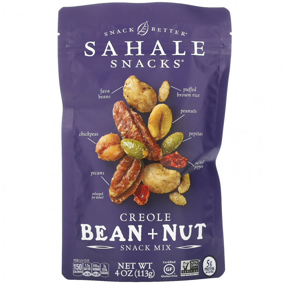  Sahale Snacks, Snack Mix,    , 113  (4 )    -     , -, 