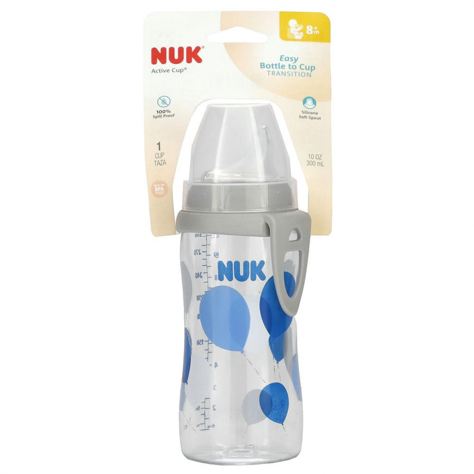  NUK, Active Cup,    8 ,    / , 300  (10 )    -     , -, 