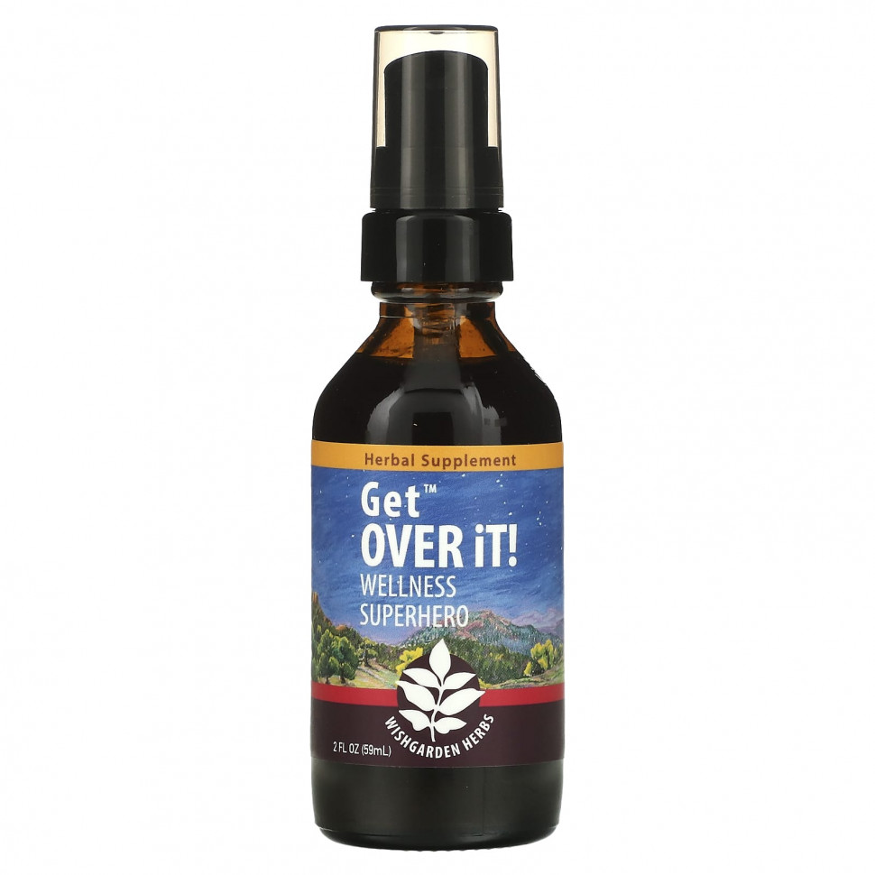  WishGarden Herbs, Get Over It, Wellness Superhero, 59  (2 . )  Iherb ()  