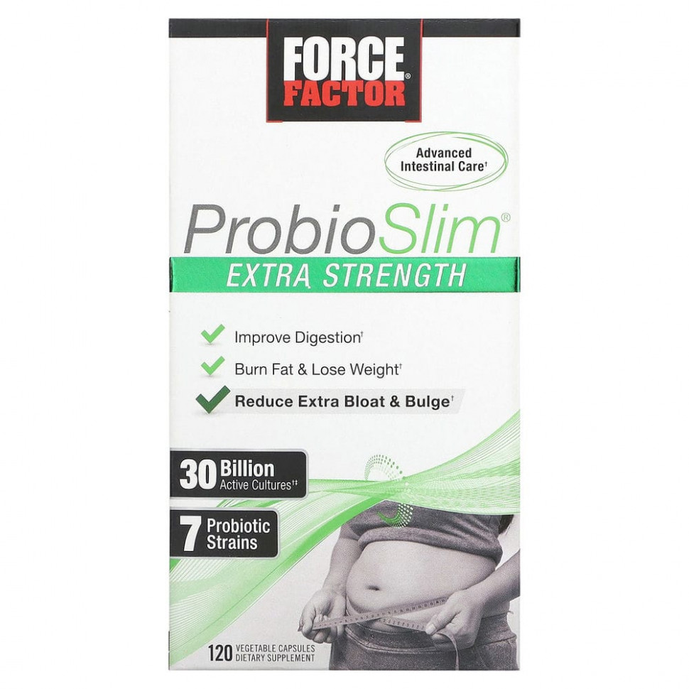  Force Factor, ProbioSlim,   , 30  , 120     -     , -, 