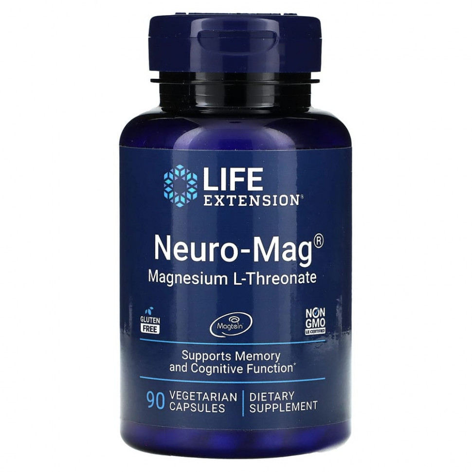  Life Extension, Neuro-Mag, L- , 90      -     , -, 