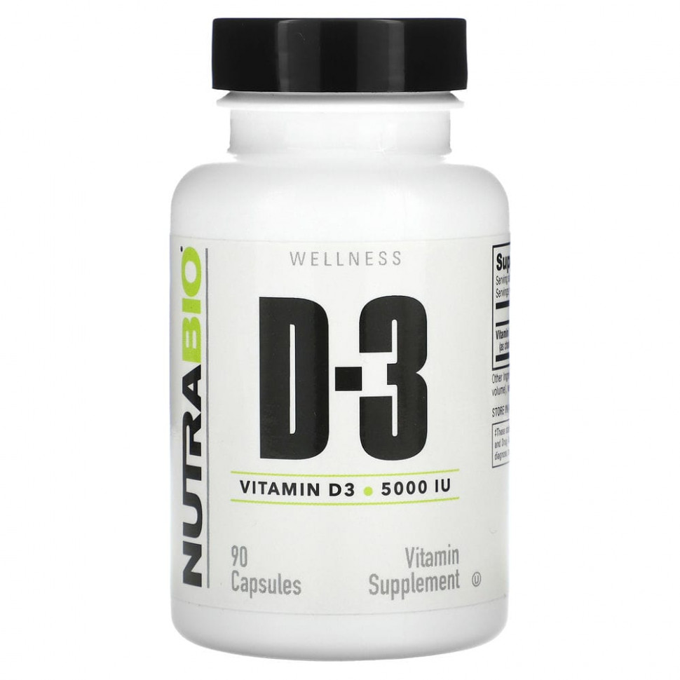  Nutrabio Labs,  D-3, 5000 , 90     -     , -, 