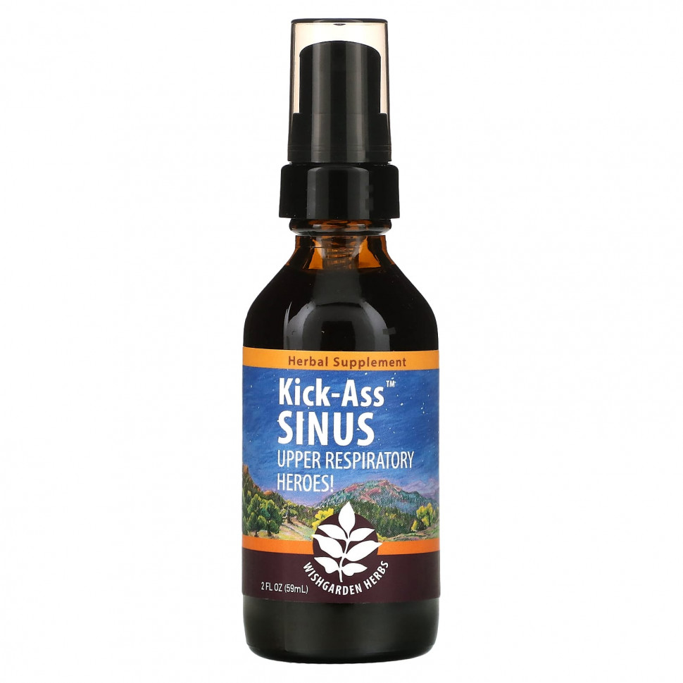  WishGarden Herbs, Kick-Ass Sinus, 59  (2 . )    -     , -, 