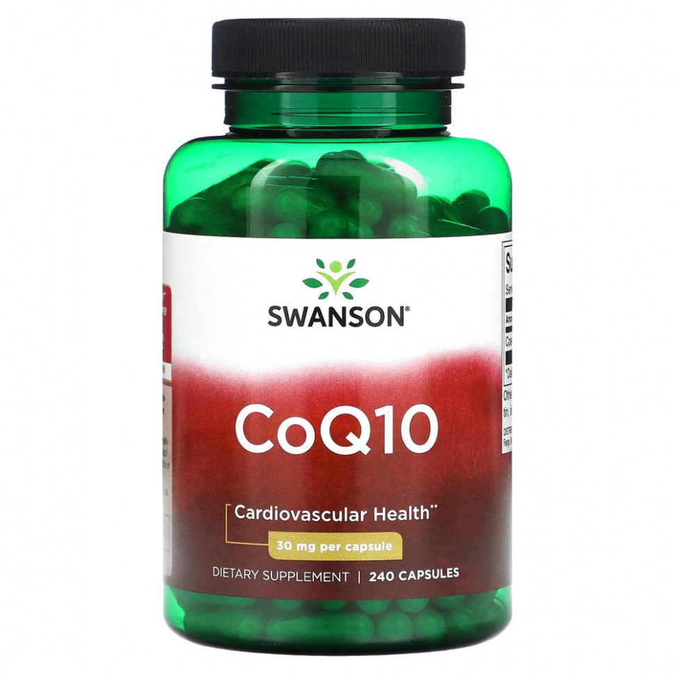  Swanson, CoQ10, 30 , 240     -     , -, 