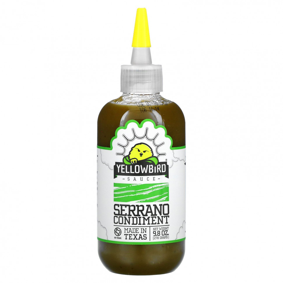  Yellowbird Sauce,  Serrano, 278  (9,8 )    -     , -, 