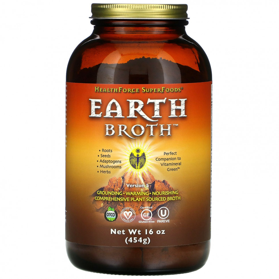  HealthForce Superfoods, Earth Broth,  ,  5, 454  (16 )    -     , -, 